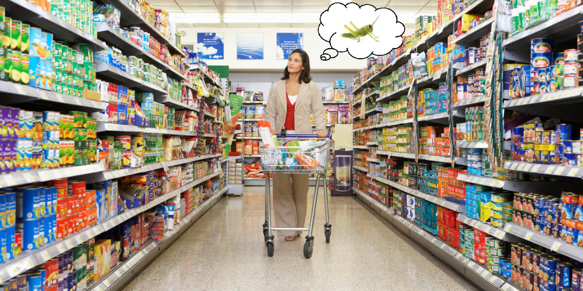 Žena u supermarketu