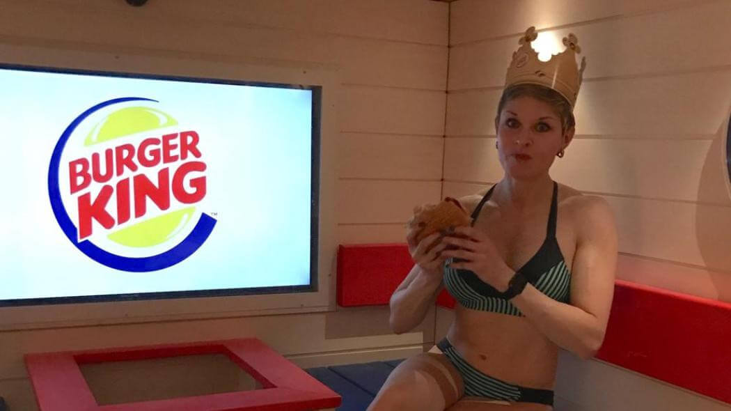 Burger King sauna