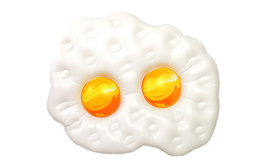 Dušek u obliku jaja na oko