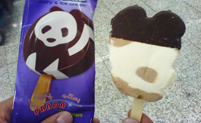 Panda sladoled