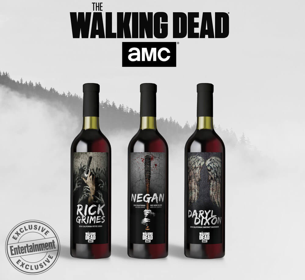 The Walking Dead vino