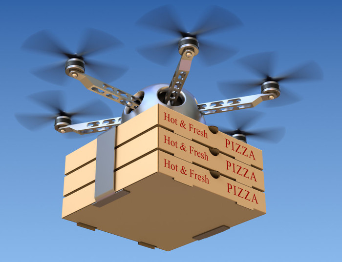 Dostava hrane dronom