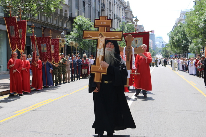 Belgrade's litija