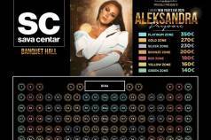 sava centar aleksandra prijovic mapa sedenja 2026