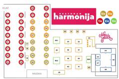 restoran harmonija mapa sedenja 2026