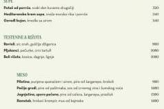 restoran faro cenovnik jelovnik menu 3